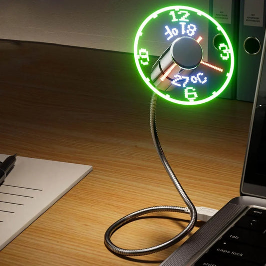 LUMARO TimeGlow Wentylator z Zegarem