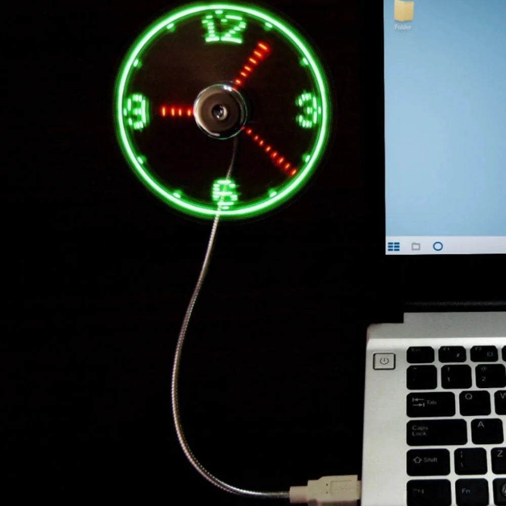 LUMARO TimeGlow Wentylator z Zegarem