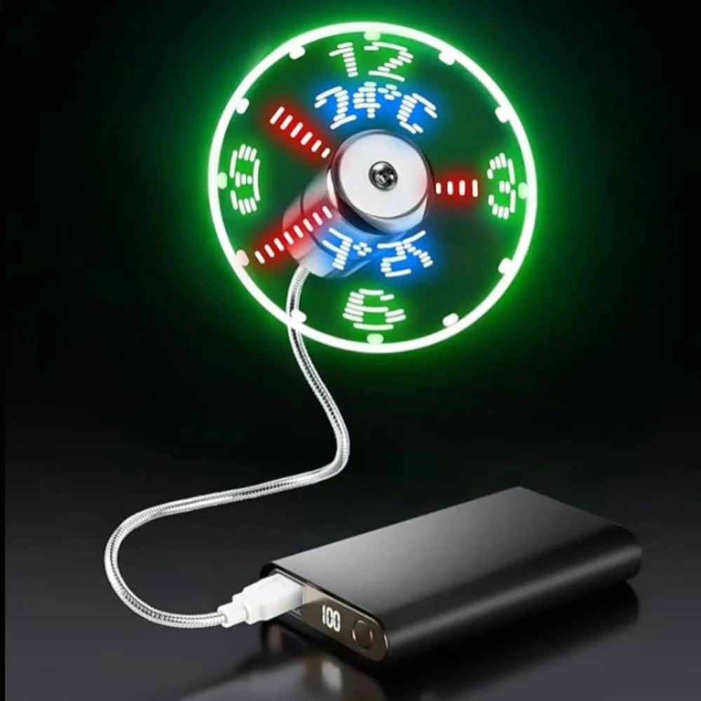 LUMARO TimeGlow Wentylator z Zegarem