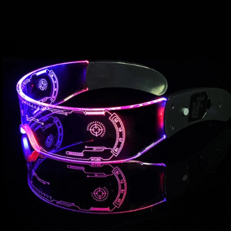 LUMARO Okulary Neonowe LED
