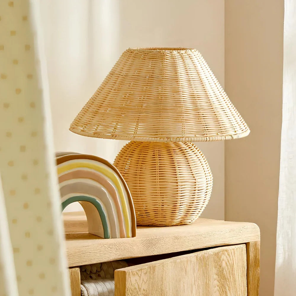 LUMARO WeaveCraft Lampa Bambusowa