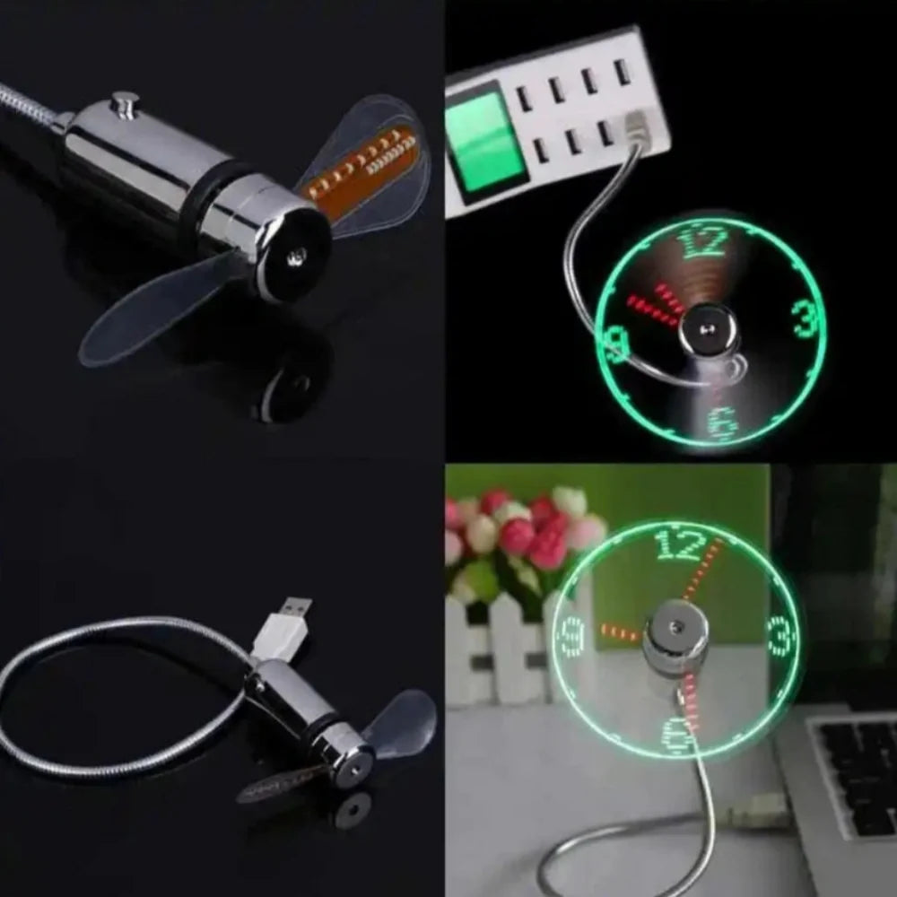 LUMARO TimeGlow Wentylator z Zegarem