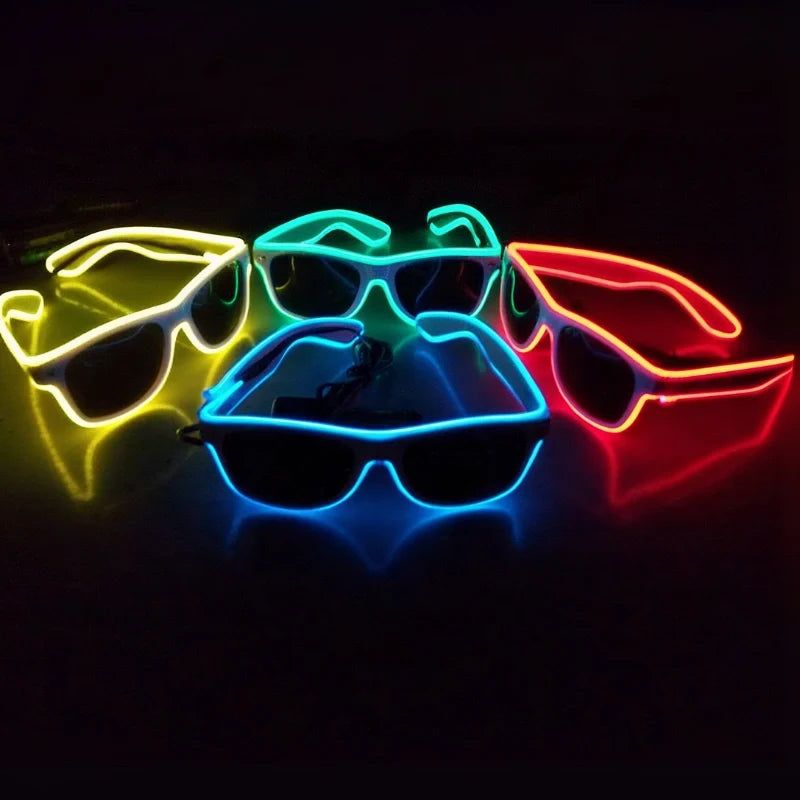 LUMARO Okulary Neonowe LED