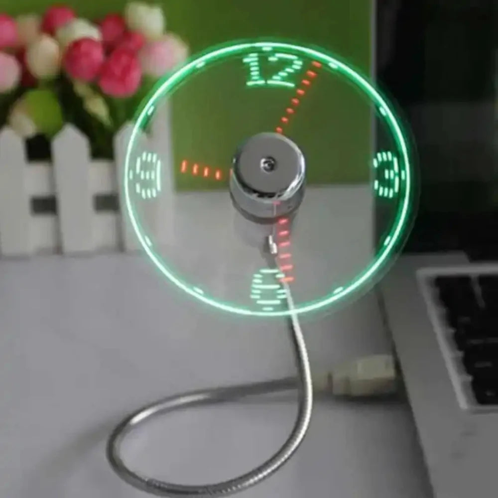 LUMARO TimeGlow Wentylator z Zegarem