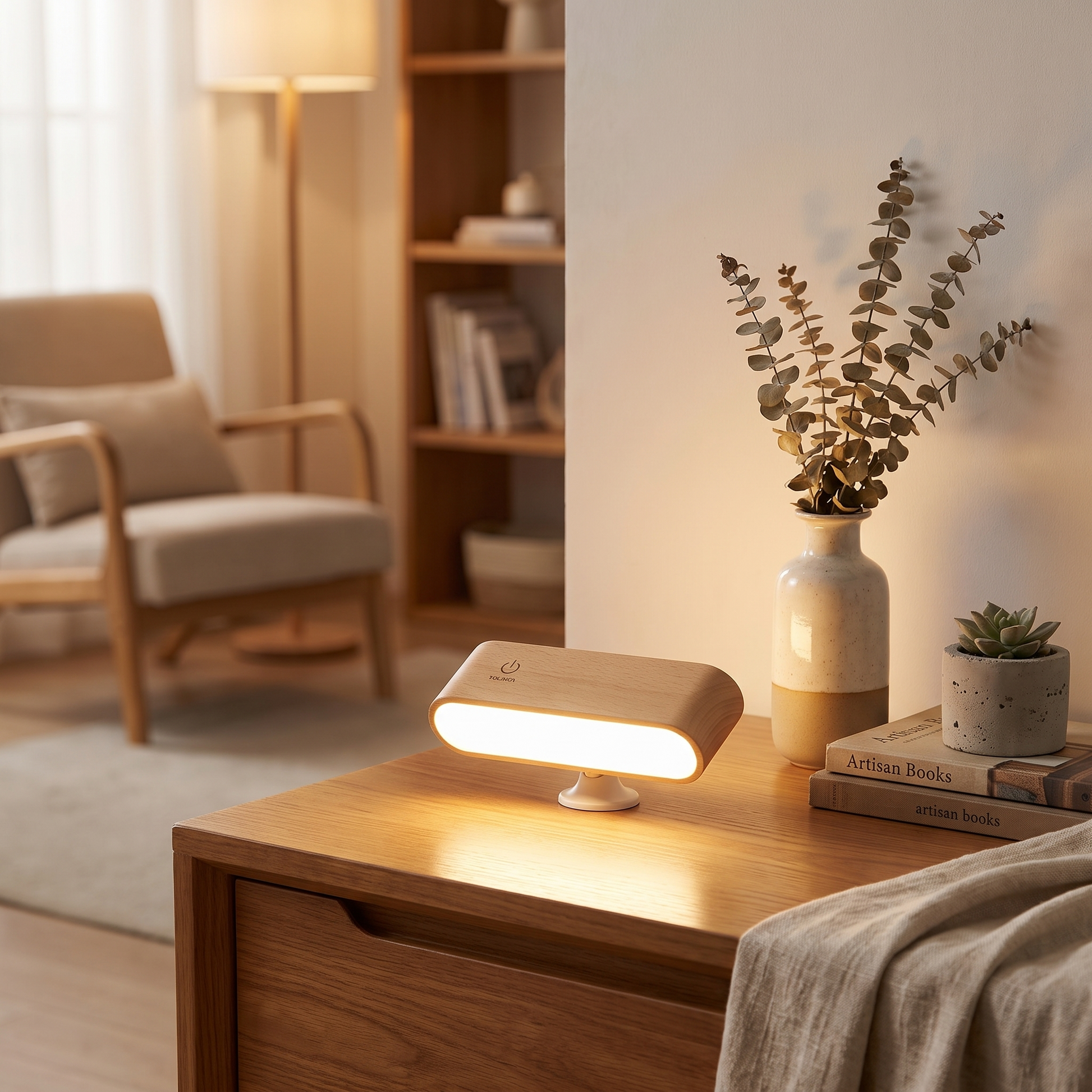 EasyStick™ Obrotowa lampa ścienna w aranżacji lifestyle
